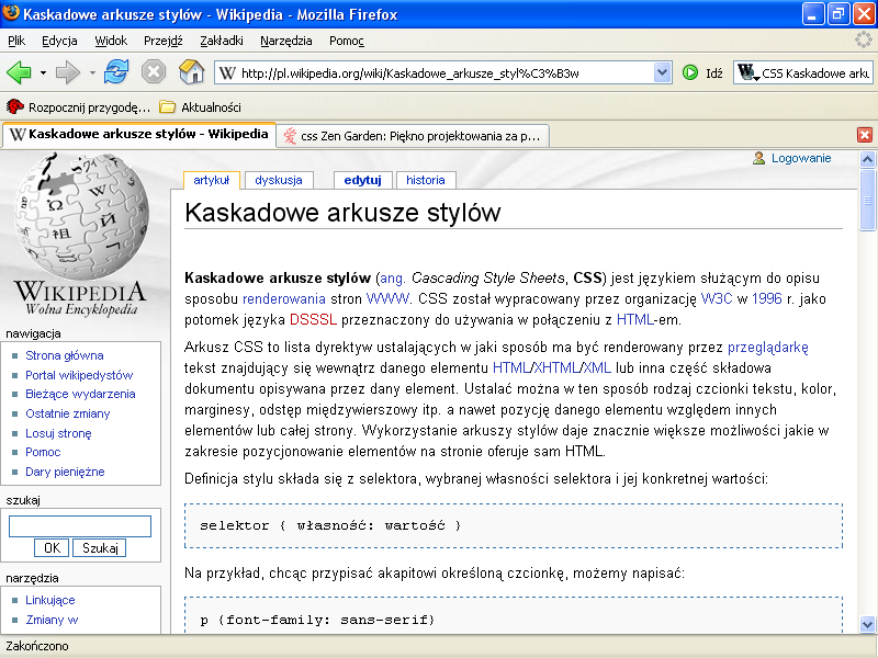 Wikipedia - zawsze pod ręką, krok [3]