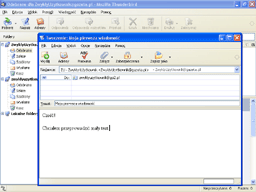 Tworzenie nowej wiadomości e-mail, krok 2